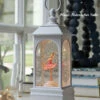 Animated Sugar Plum Fairy Ballerina Musical Lighted White Water Lantern