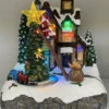 Musical Animated Holiday House With Moving Train - NEW 2023