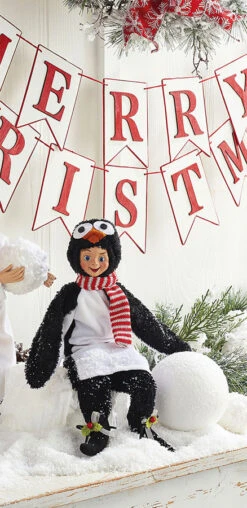 16 Inch Penguin Posable Elf -King of Christmas 4102267 lifestyle