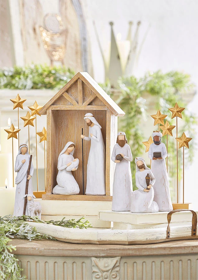 Gold Star Grove - 12 Inch Set Of 2 2 Gold Star Grove - 12 Inch Set Of 2 - Image 2