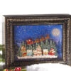 Flying Santa Lighted Water Picture Frame - USB Cord Included