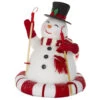 Snow Tubing Snowman - 11.75 Inch New 2023