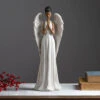 Angel Praying Figurine - 14 Inch Tall Resin