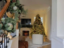 King of Christmas -King of Christmas Cypress Spruce Artificial Christmas Tree