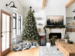 King Of Christmas 10' King Fraser Fir Quick-Shape Artificial Christmas Tree With 1600 Warm White & Multi-Color LED Lights -King of Christmas King Fraser03 4ffde8a5 19c2 43d9 a00a d335997fbe86