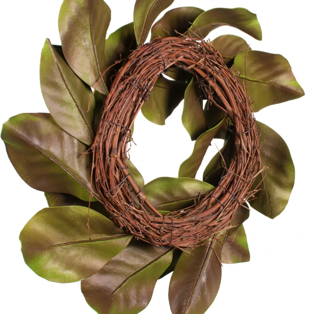 Magnolia Wreath - 16 Inch Candle Ring 3 Magnolia Wreath - 16 Inch Candle Ring - Image 3