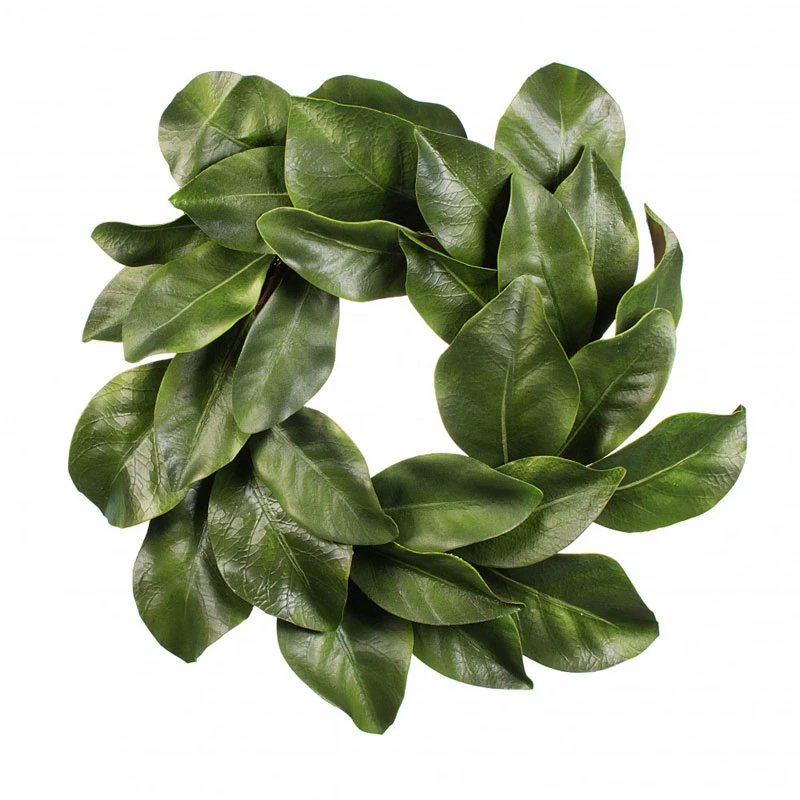Magnolia Wreath - 16 Inch Candle Ring 1 Magnolia Wreath - 16 Inch Candle Ring