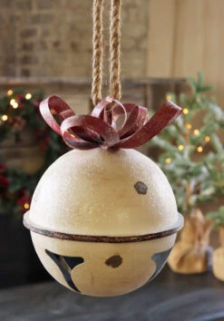 Metal Hanging Jingle Bell Ornament - 11 Inch RAZ 4015935