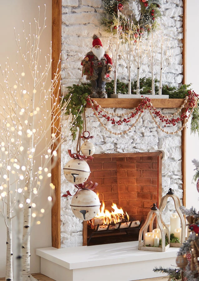 Metal Hanging Jingle Bell Ornament - 7.75 Inch RAZ 3 Metal Hanging Jingle Bell Ornament - 7.75 Inch RAZ - Image 3