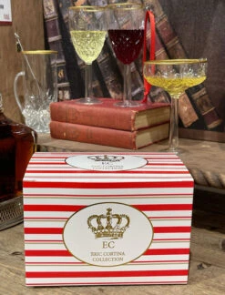 Decanter Glass Ornaments Mid-Century Eric Cortina - Set Of 3 -King of Christmas eric cortina box