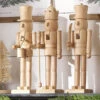 Nutcracker Wooden Figurines 15.5 Inch - Set Of 3 From RAZ