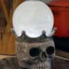 Halloween Skull Lighted Smoky Water Lantern Battery Operated