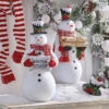 19 Inch Mr. Snowman Figurines Set Of 2 Assorted